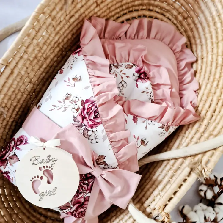 rożek niemowlęcy cotton rose