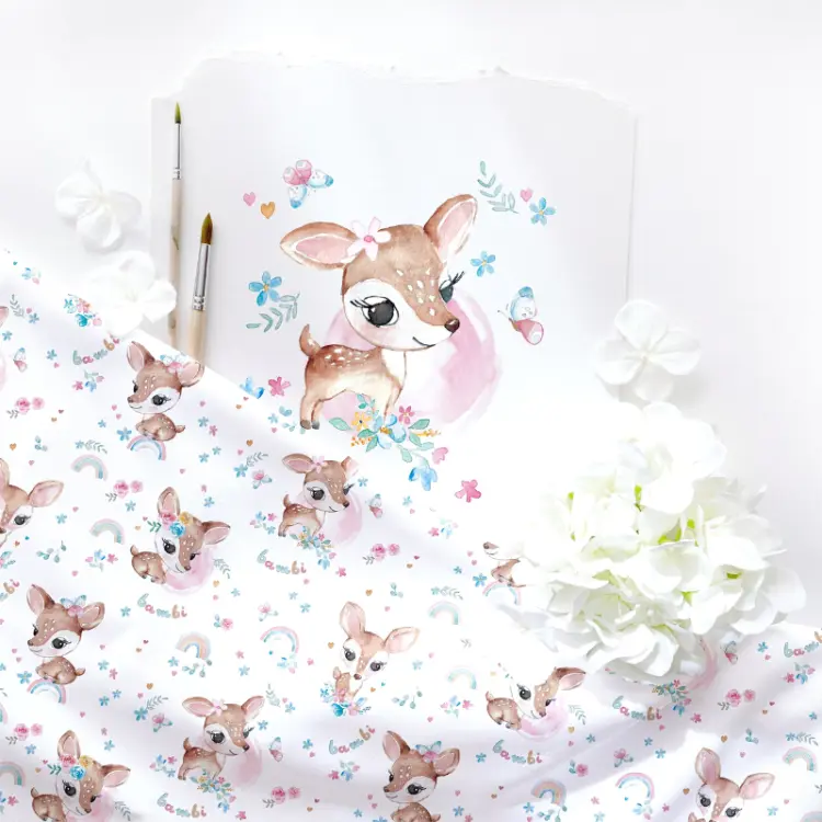 bawełna premium sarenki