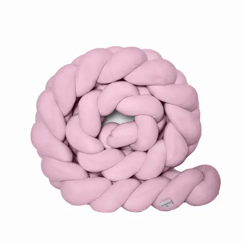 ochraniacz do łóżeczka dziecięcego różowy