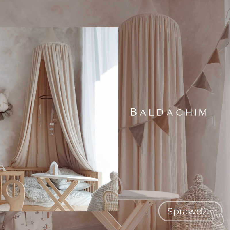 baldachim do pokoju dziecięcego