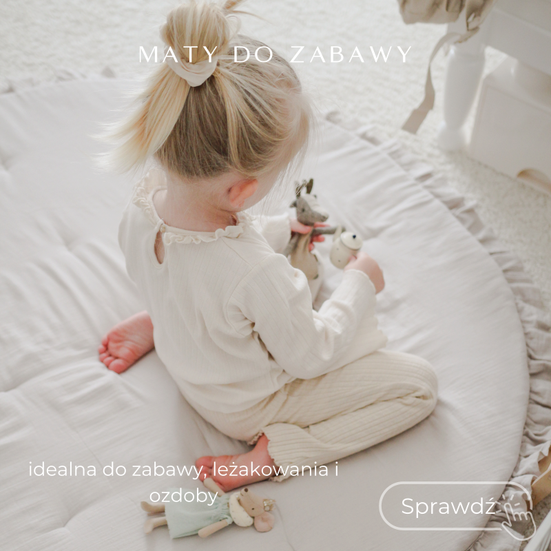 Mata na podłogę do zabawy 