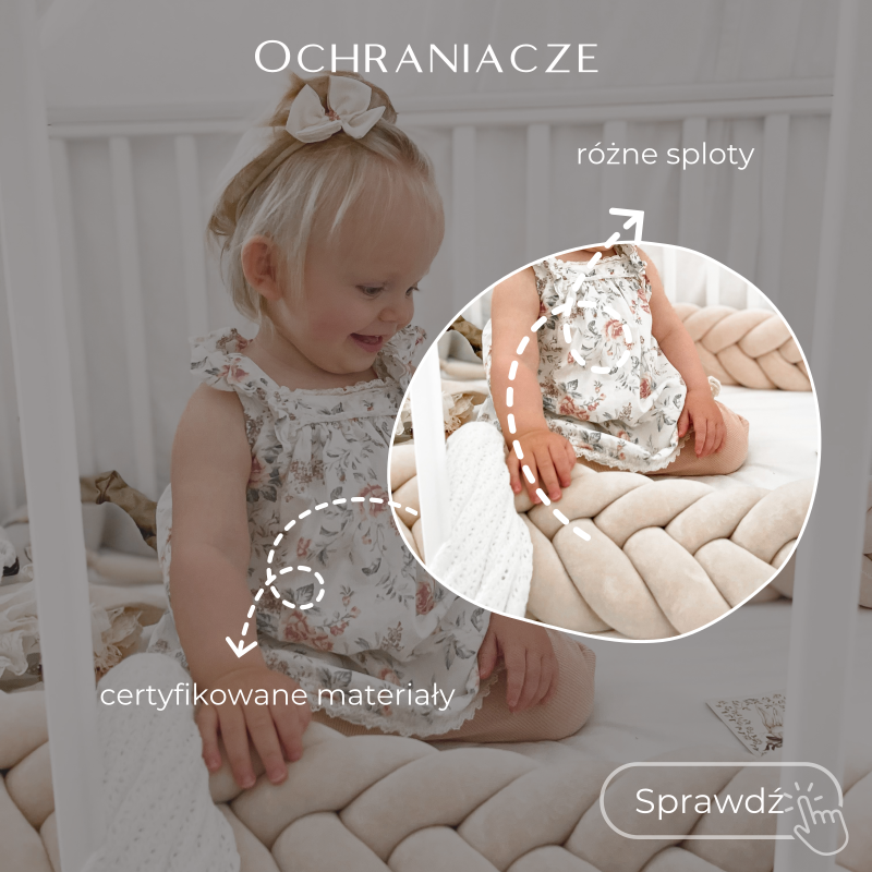 ochraniacz do łóżeczka niemowlęcego 